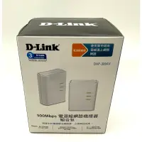 在飛比找蝦皮購物優惠-「二手近全新」 Dlink 500Mbps電源線網路橋接器 