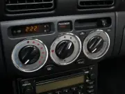 For Toyota MR2 ZZW30 00-07 Polished Aluminum Heater dash panel Surrounds Rings