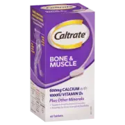 Caltrate Bone & Muscle 60 Tablets Plus Other Minerals Supports Healthy Bones