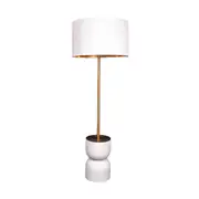 CAFE LIGHTING Blanca Floor Lamp - White
