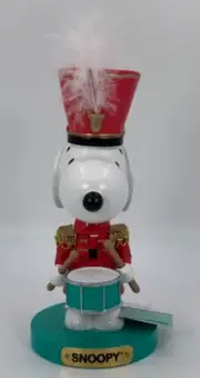 NEW with Tags Peanuts Snoopy Drummer Nutcracker Kurt Adler Christmas Decor