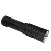 BORUIT Diving Flashlight Scuba Rechargeable 18650 Torch Vintage USB Super Bright