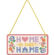 Nostalgic Art Metal 10x20cm Wall Hanging SignHome Sweet Home Home/Office Decor