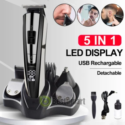 NUEVO Maquina De Cortar Cabello Para Afeitar Recortadora Recortar Kit Pelo Corte