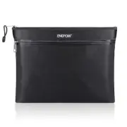 ENGPOW Fireproof Document Bag Two Pockets Two Zippers,Fireproof Safe Bag 13.4...