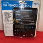 Spectra EPB-250 Personal Organizer 10K Memory Databank