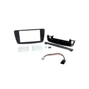 Aerpro Double DIN Rubberised Black Facia Kit Suit for Mercedes Benz A-Class W176