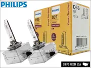 Philips OEM D3S 4300K HID Xenon Replacement Headlight Bulb | 42403C1 | Pack of 2 (for: Porsche)