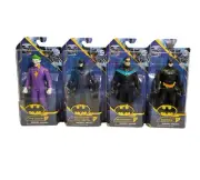 DC Batman, Joker Action Figures (Set of 4)