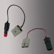 30CM Anderson Style Connector to Male/Female Cigarete Socket Plug Adaptor