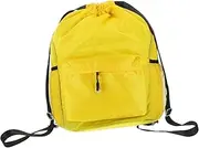Abaodam Large Capacity Drawstring Backpack for Men and Women Multicompartment Sports Gym Bag Durable Oxford for Travel and Beach Activities