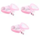 3 Boxes Non Piercing Earrings Clip On Unicorn Earrings Ear Clip With A Heart