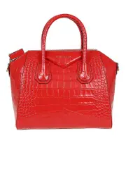 Givenchy Small Antigona Bag in Crocodile Effect Leather