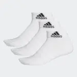 ADIDAS LIGHT ANK 3PP 短襪 三雙入 腳踝襪 襪子 運動襪 DZ9435 白【ISPORT商城】