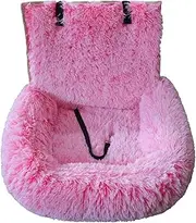 Pelzbarn Car Seat, Pelzbarn Car Seat Dog Bed with Safety Straps, Removable and Easy to Clean, Hair Scratches, Back Seats Protector for Medium Dogs (C 1 PCS,110 * 60CM)