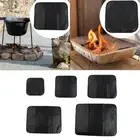 Fireplace Table Mat Heat Resistant Mat Fireproof Grill Pad Barbecue Fire Blanket
