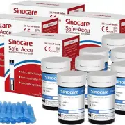 50-500 PCS GlucoseTest Strips & Lancets for ACCU Meter Diabetes (NO Monitor)