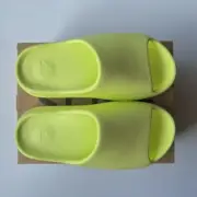 YEEZY SLIDES GLOW GREEN (BRAND NEW US 9) + FREE SHIPPING. - Trusted Seller