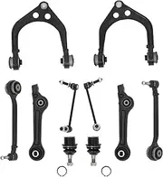 GXYWADY 10pcs Front Upper & Lower Control Arm Ball Joint Sway Bar End Link Kit Replacement for 300 2011-2019 Replacement for Charger Challenger 2011-2019
