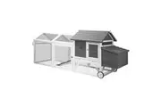 Alopet Chicken Coop Rabbit Hutch 225cm