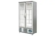 Polar G-Series 2 Hinged Door Upright Back Bar Cooler 490Ltr - Commercial Drink Fridges (CK477-A) - CK477-A