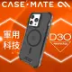 【CASE-MATE】美國 CASE·MATE iPhone 15 Pro Max Tough Grip Plus D3O 強悍防滑防摔保護殼MagSafe(霧黑)