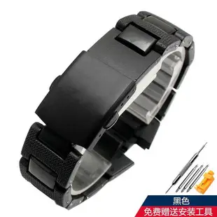 【熱賣精選】錶帶 手錶配件適配卡西歐G-SHOCK男GW-M5610-1/M5610BC-2/1B/7/S5600塑鋼手