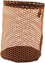 Nylon Mesh Golf Ball Pouch Holder Stuff Sack for Gym, Shower with Cord Lock Closure Wear Resistant Accessory Multifunctional