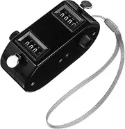 Alasum Counter Clicker Handheld Mechanical Counters for Baseball Fishing Golf User-Friendly Design with Easy Read Display and Simple Operation Black