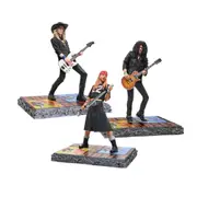 Set of 3 Guns N' Roses Rock Iconz Statues Collectible Figure 8.5 In