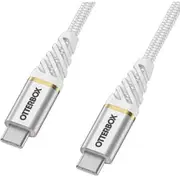 Otterbox 1m USB-C to USB-C Premium PD Cable (White)