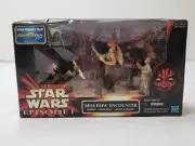 Star Wars Action Figure Episode 1 Mos Espa Encounter Electronic Comtech Reader