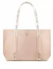 MICHAEL KORS BEIGE TOTE BAG PURSE by FRAGRANCE PERFUME LINE CLEAR STRAPS