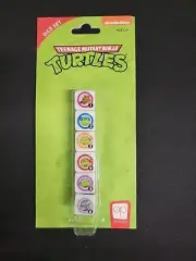 Teenage Mutant Ninja Turtles Dice Set | Collectible d6 Dice Featuring TMNT 3A3