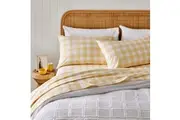 MyHouse Macy Sheet Set 230X260cm - Butter - Double