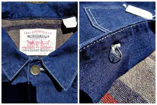 西方不敗全新美國版Levi's LVC 67 1920年 工裝外套 毛毯內裡 牛仔夾克 牛仔外套 單寧外套 Levis