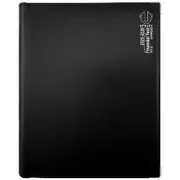 Upward A4 Day to Page Deluxe FY25/26 Diary Black