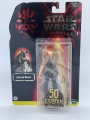 Star Wars Black Series Lucasfilm 50th Anniversary Jar Jar Binks Figure In Stock