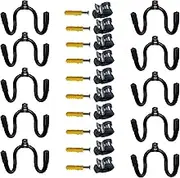 Universal Game Controller Wall Mount Stand Holder Game Controller Hangers for Video Game Controller Accessories - Pack of 10 - NO Falling - No Game Controller