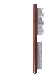 Dandruff Comb Flippers - Dandruff Removal Comb Goat Leather Cleaning Comb