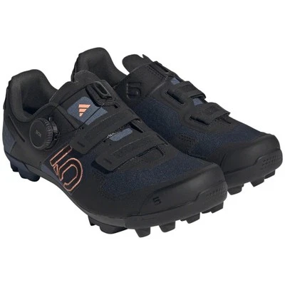 Women's Kestrel BOA Mountain Clipless Shoes - Black/Coral Fusion - 8.5 HQ6031-8-