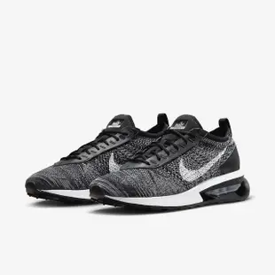 【NIKE 耐吉】AIR MAX FLYKNIT RACER 黑色 男鞋(DJ6106-001)