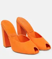 [Gia Borghini] Gia Borghini Rosie 38 mules AU 7.5 orange