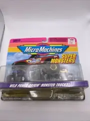 Micro Machines ATV Striper - Super Monster Collection #4 Tracked Truck Sealed D7