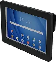 TABcare Anti-Theft Acrylic VESA Enclosure for Galaxy TAB A7 Lite 8.7" SM-T220 Tablet with Free Wall Mount Kit & 90-Degree Angle USB C Cable (TAB A7 Lite, Black)
