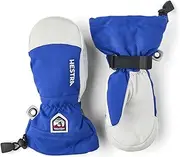 [HESTRA] Army Leather Heli Ski Glove - Classic 5-Finger Snow Glove for Skiing, Snowboarding and Mountaineering