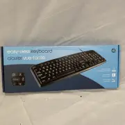 Digital Innovations 4250400 Easy View USB Keyboard Large Print Keys (Black)
