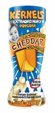 Kernels Oh Canadian Cheddar Popcorn Seasoning 100g From Canada - FRESH