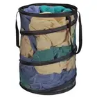 Household Essentials 2026 Pop-Up Collapsible Mesh Laundry Hamper | Black