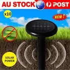 Snake Repeller Rat Mouse Trap Pest Ultrasonic Solar Powered Repellent Rodent